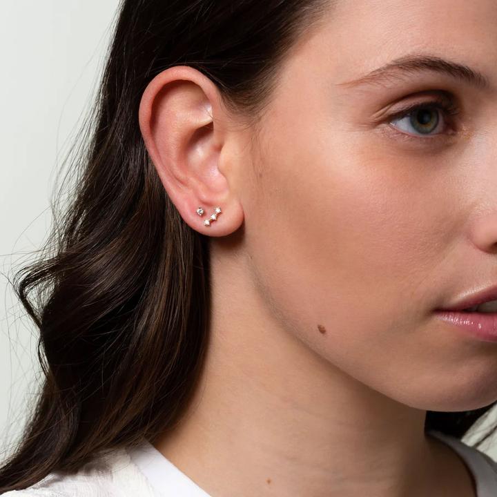 Produktbild Xenox Piercings Einzel Ohrstecker (Silber 925)