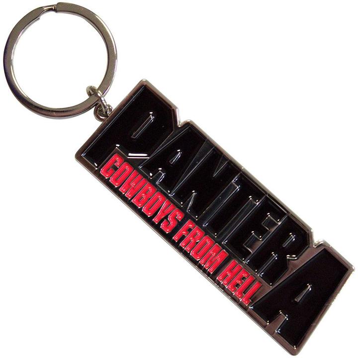 Actual product image Pantera Cowboys From Hell Keyring