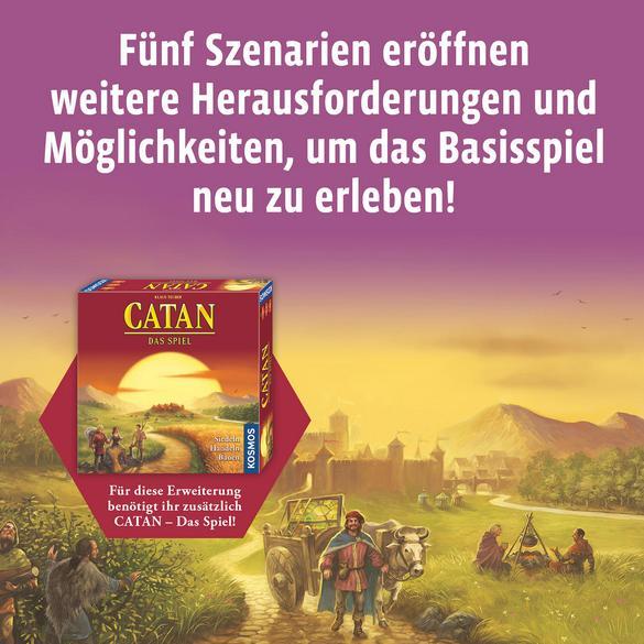 Actual product image Kosmos CATAN - Extension - Traders & Barbarians (German)