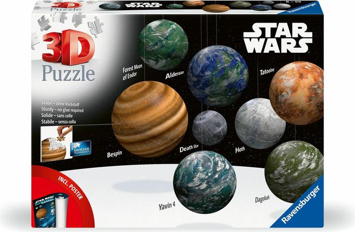 Produktbild Ravensburger Planeten der Star Wars Galaxie (531 Teile)