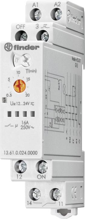 Image du produit Finder Télérupteur rail DIN 13.61.0.024.0000 1 inverseur 1 pc.