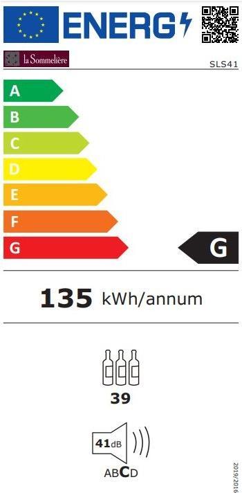 Label énergétique La Sommelière SLS41