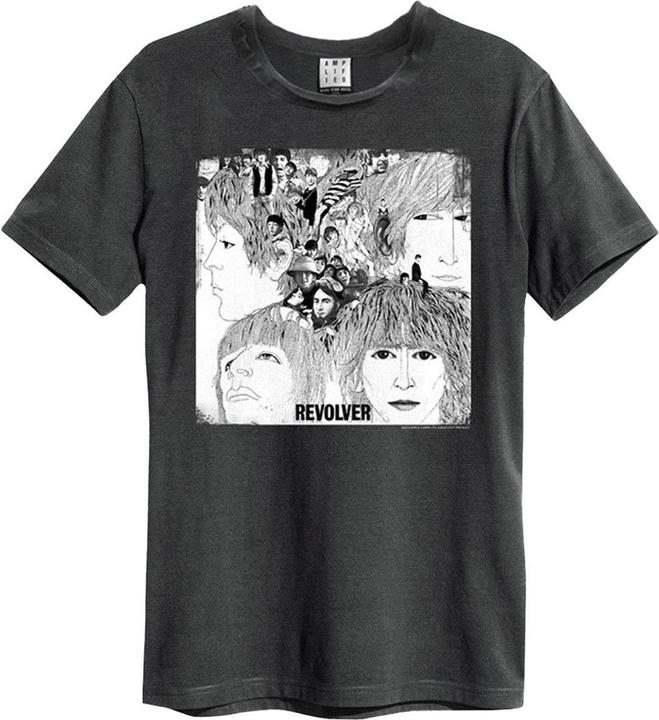 Immagine prodotto Amplified Revolver Maglietta The Beatles Adulto Unisex (S)