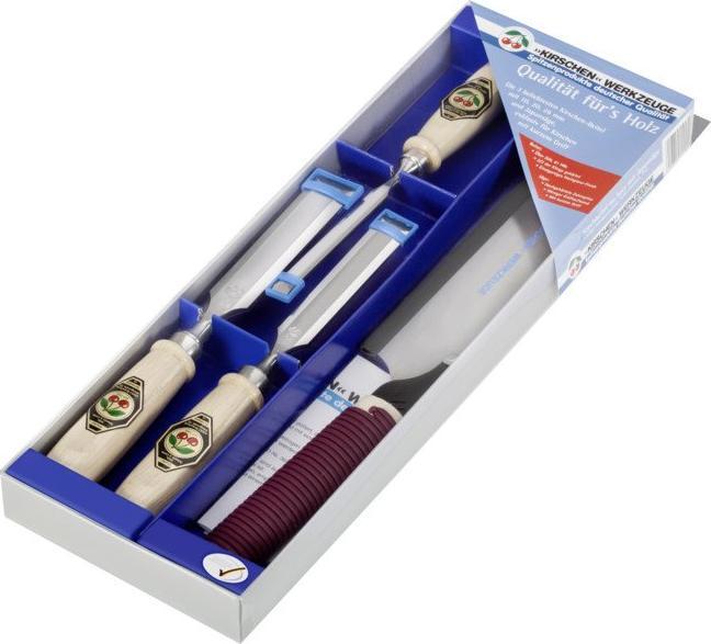 Image du produit Kirschen Jeu de ciseaux à bois 1195 SB avec scie japonaise 4 pcs. en carton (26 mm)