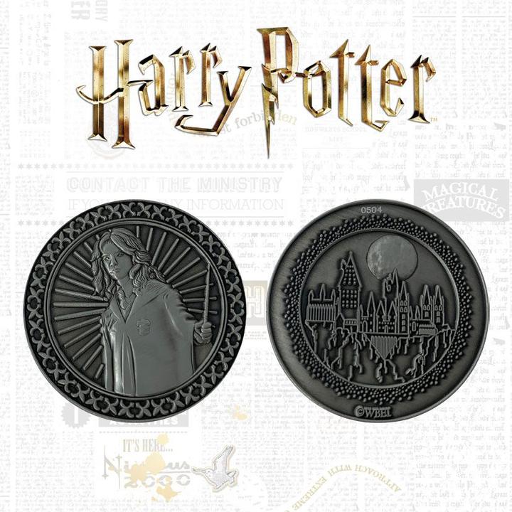 Fanattik Harry Potter: Sammelmünze Hermine - Limited Edition