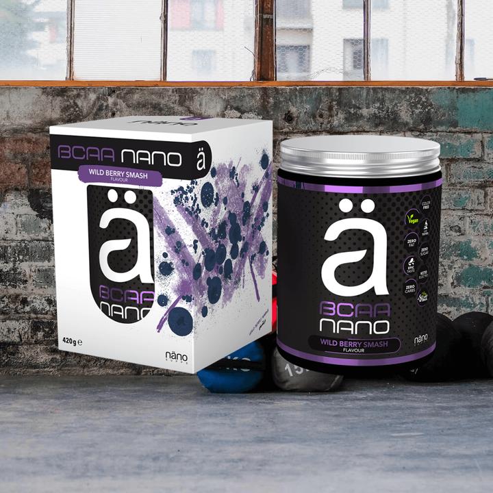 Produktbild Nanosupps BCAA nano (Wild Berry Smash, 1 Stk., 420 g)
