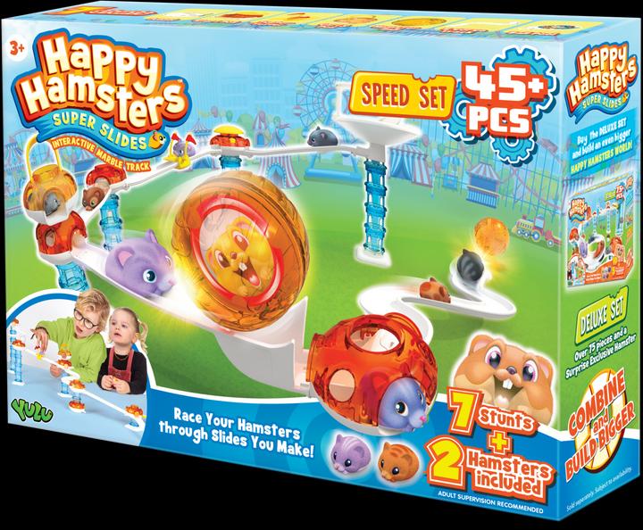 Actual product image Jazwares Critter Coasters - Happy Hamsters - Starter Kit (YL120001)