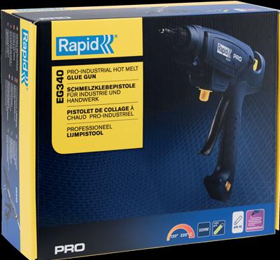 Actual product image Rapid EG340 glue gun 12mm