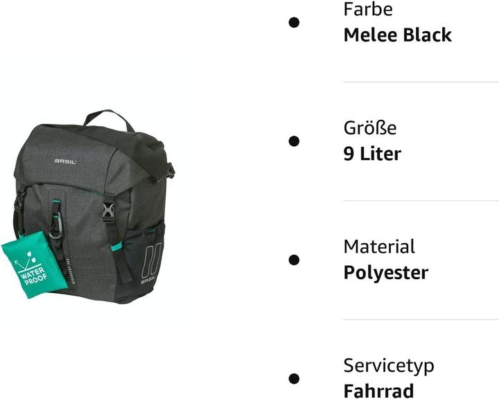 Produktbild Basil Discovery 365D (9 l, Gepäckträgertasche)