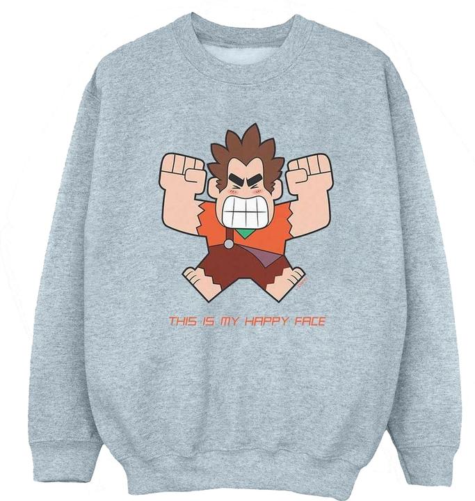 Image du produit Disney - Sweat WRECK IT RALPH HAPPY FACE - Fille (152, 158)