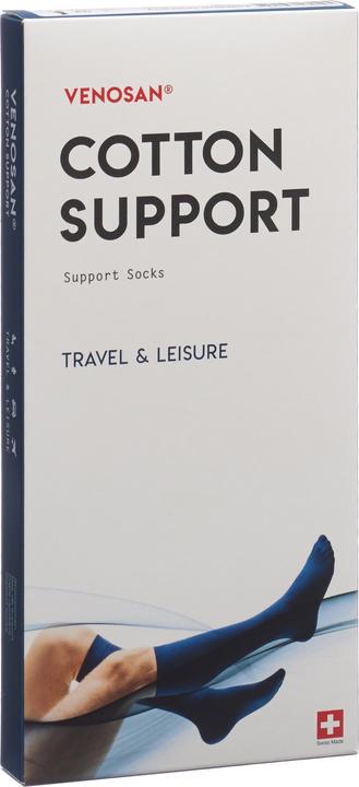 Produktbild Venosan COTTON SUPPORT Socks A-D M anthracite (M)