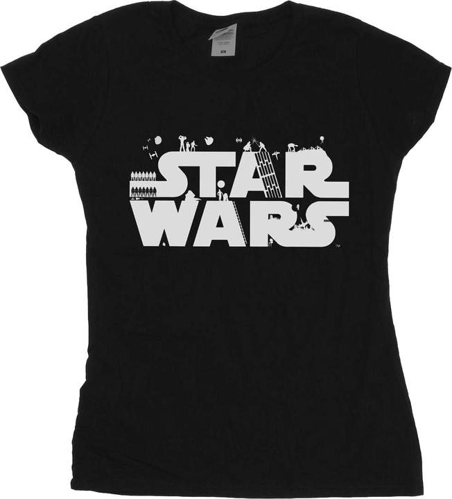 Produktbild Star Wars Minimalist Logo TShirt (S)