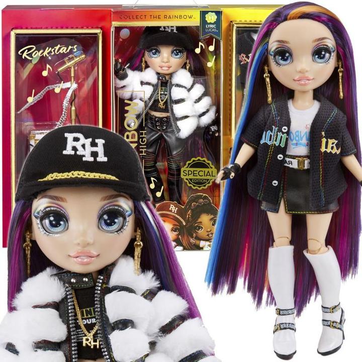 Actual product image MGA Rainbow High Rockstar Theme - Lyric Lucas