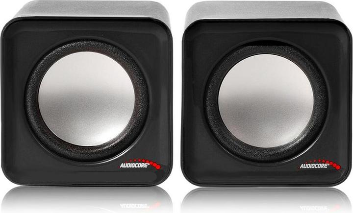 Produktbild Audiocore AC870 B 2-way Black, Grey Wired