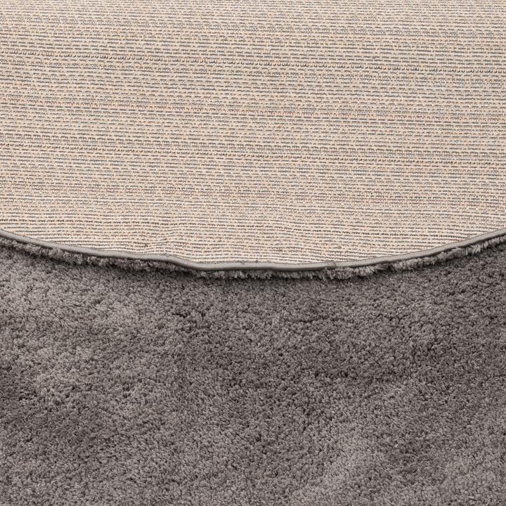 Immagine prodotto Pergamon Tappeto Shaggy di lusso a pelo alto Luca Round (200 x 200 cm)