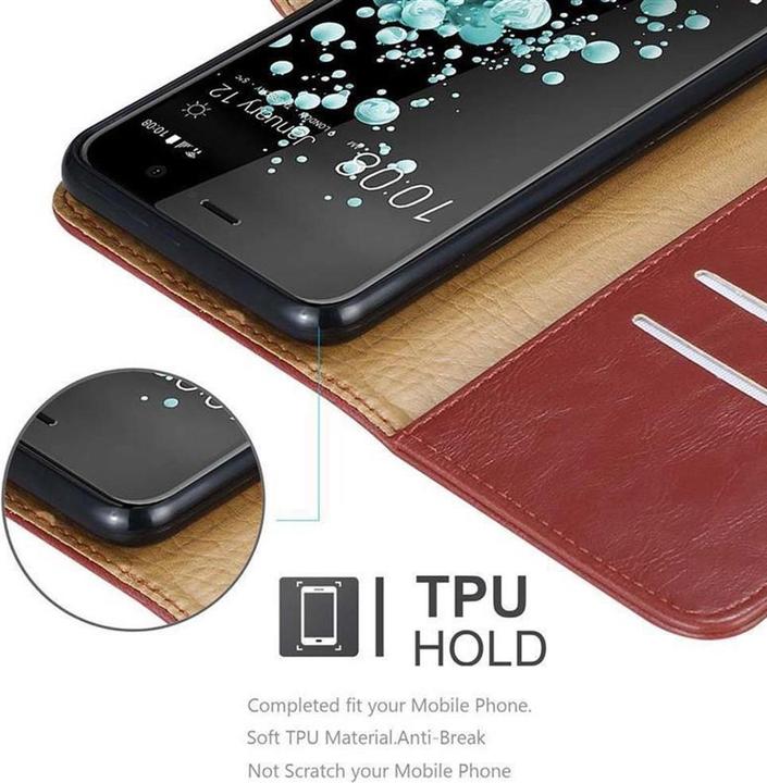 Actual product image Cadorabo Book Luxury Cover (HTC U Play)