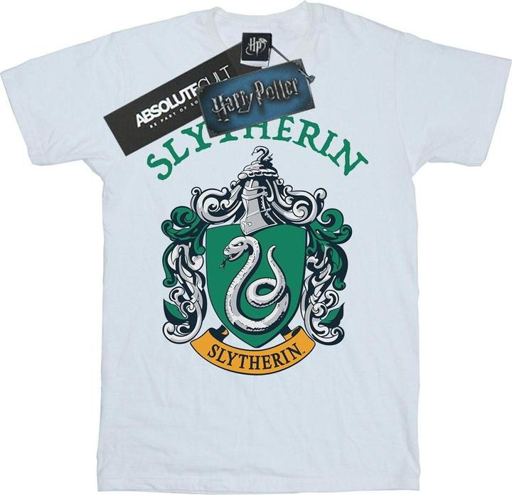 Actual product image Boys Slytherin Crest T-Shirt (140, 146)