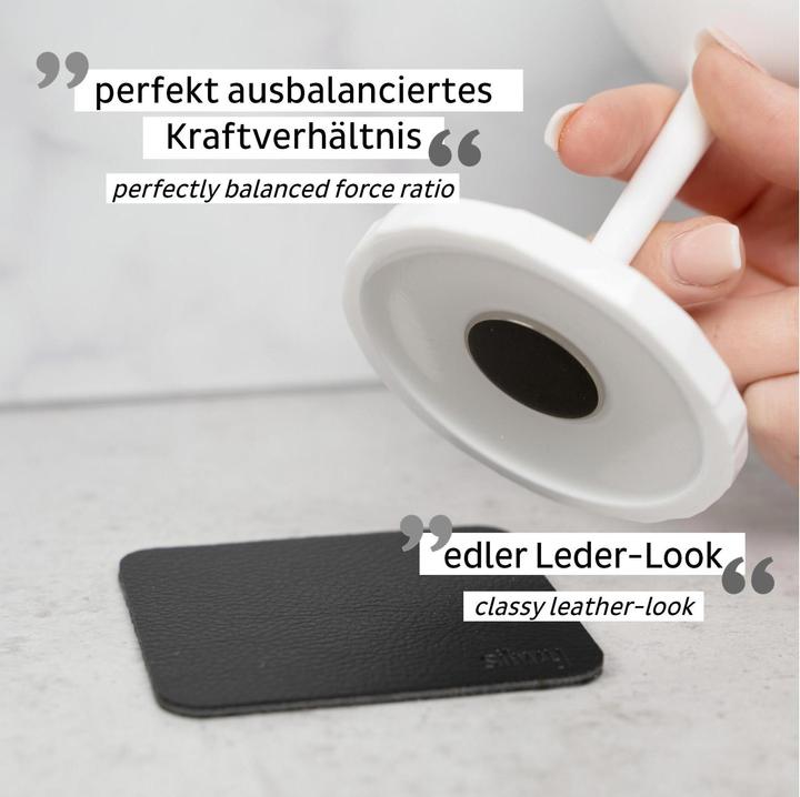 Immagine prodotto Silwy Magnete in plastica per vino in vetro Cheers (30 cl, 1 Occhiali, Bicchieri da vino rosso)