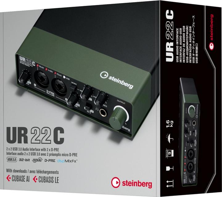 Produktbild Steinberg UR22C Green (USB)