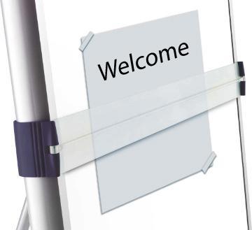 Actual product image Nobo Impression Pro - mobile steel flipchart (70 x 190 cm)