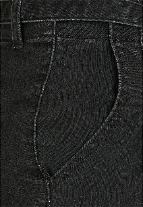 Produktbild Urban Classics Ladies High Waist Knitted Denim Chino (27)