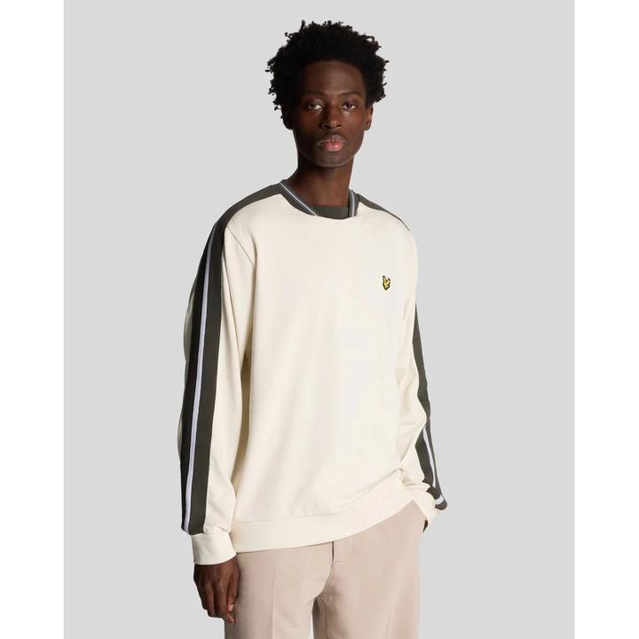 Actual product image Lyle and Scott Contrast Stripe Sweatshirt (XL)