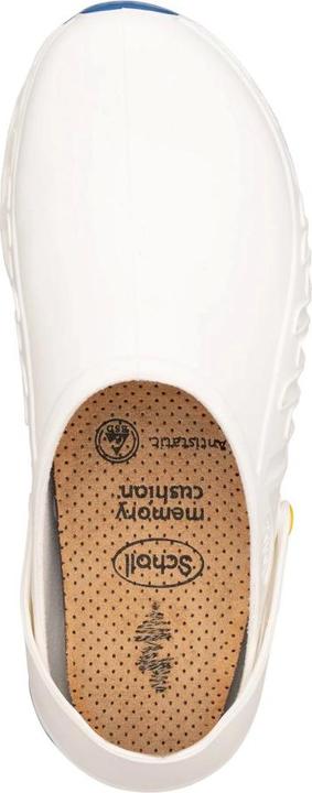 Actual product image Mobilex Scholl Evoflex - unisex white clogs size 46 (46)