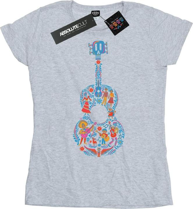 Immagine prodotto Disney Coco Guitar Pattern Maglietta Donna (S)