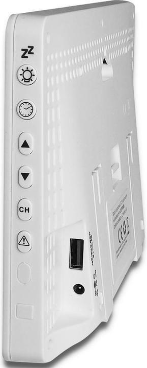 Actual product image Lasmex SMART weather station with color display White TUYA LTC