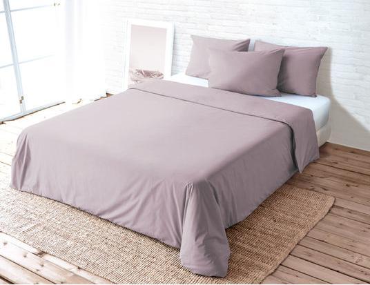 Immagine prodotto Living Home Percalle Uni (Set di biancheria da letto, 155 x 220 cm, 80 x 80 cm)