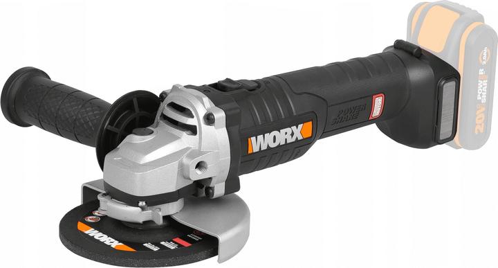 Image du produit Worx Meuleuse d'angle sans fil WX812.9 20V sans batterie ni chargeur (125 mm)