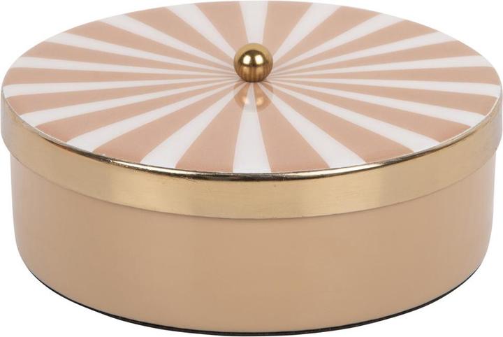 Actual product image present time Candy Swirl storage tin 1.2 l, brown/white (1.20 l)