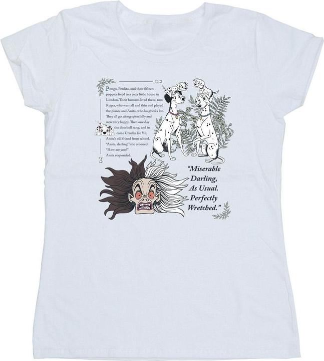 Immagine prodotto Disney 101 Dalmatians Miserable Darling Maglietta Donna (L)