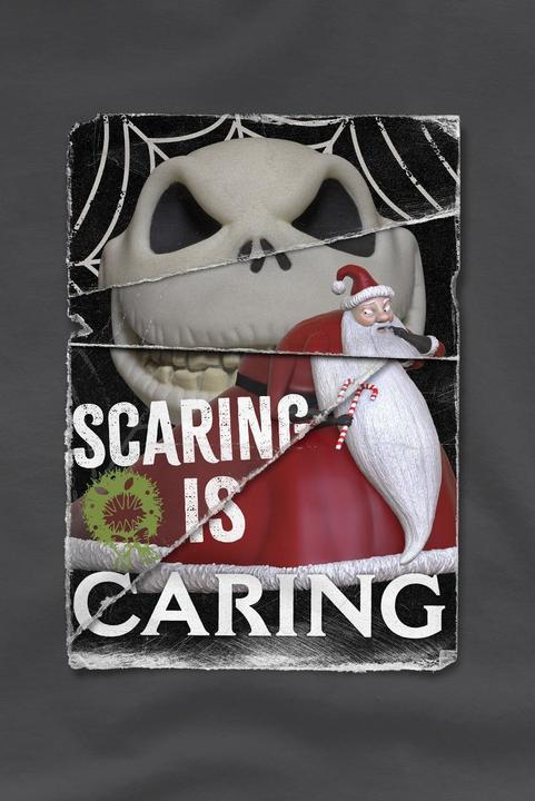 Immagine prodotto The Nightmare Before Christmas Scaring Is Caring Maglietta Bambini (116)