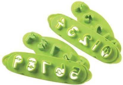 Actual product image Martellato 0-9 numbers cookie cutter set