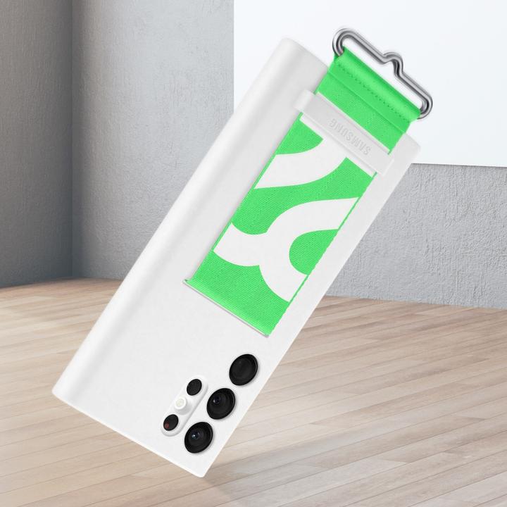 Actual product image Samsung Silicone cover with loop (Samsung Galaxy S22 Ultra)