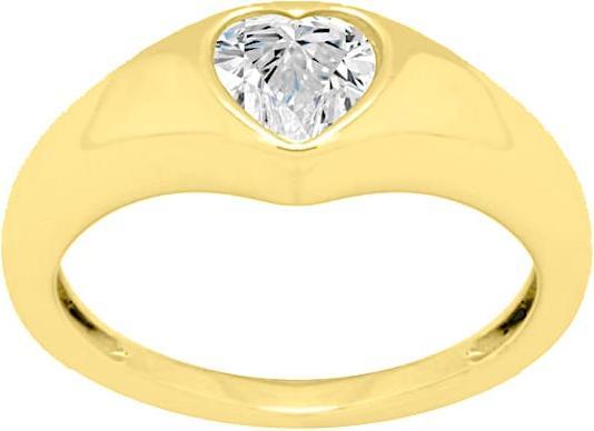 Image du produit Candy Bague Lilian, argent sterling 925, plaqué or (52, Argent 925)
