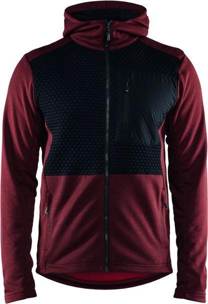 Blakläder Kapuzen-Sweatshirt rostrot / schwarz