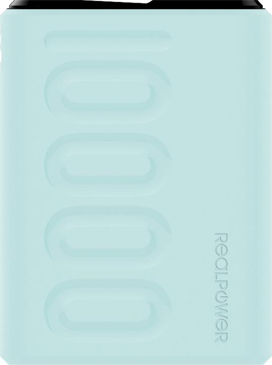 Actual product image RealPower Powerbank PB-10000 PD Nutopia (10000 mAh, 18 W, 37 Wh)