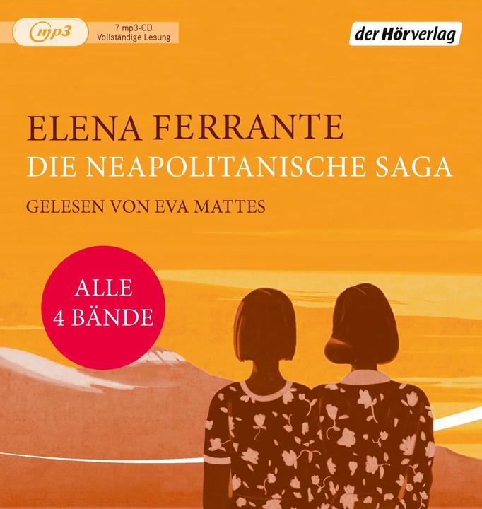 Produktbild Die Neapolitanische Saga (Elena Ferrante, Karin Krieger, Eva Mattes, Deutsch)