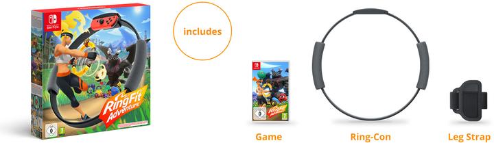 Image du produit Nintendo Ring Fit Adventure (Switch, Multilingue)