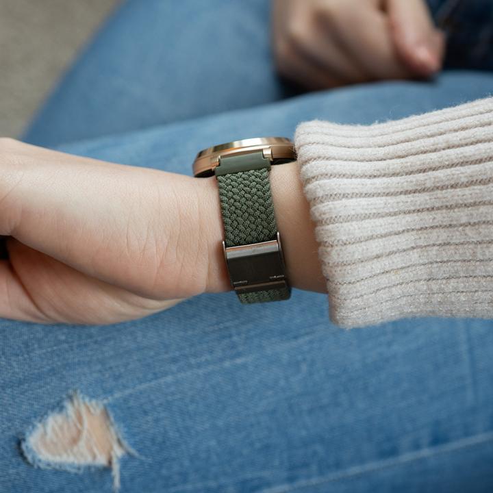 Actual product image Bandz Nylon wristband (Nylon, Lily)