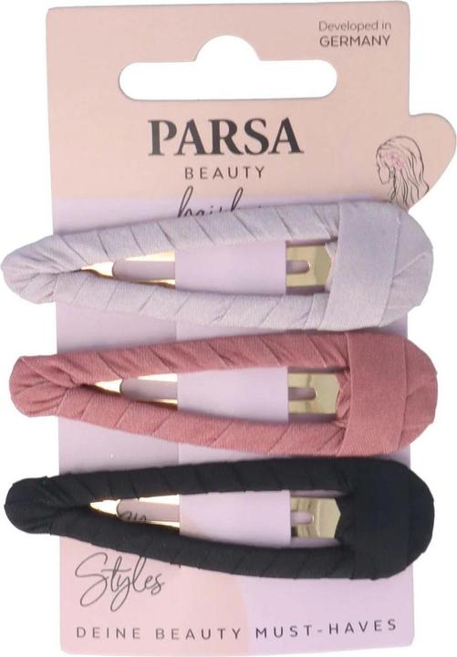 Parsa Beauty Satin Haarclips (3 Stk.)