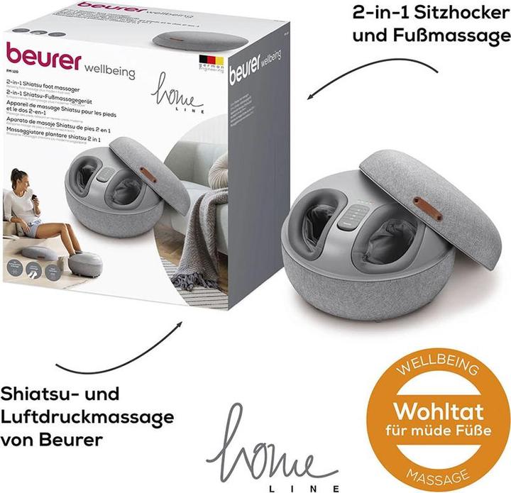 Image du produit Beurer FM 120 Masseur de pieds shiatsu 2 en 1