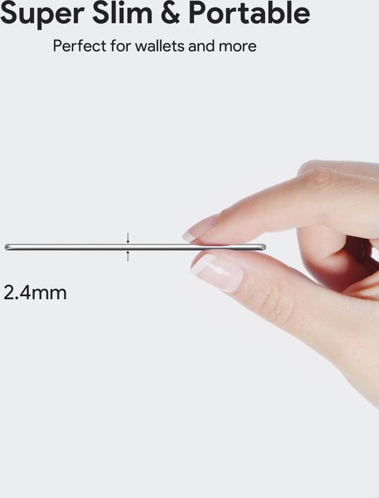 Actual product image Aukey TrackMate 3 Smart TrackerCard TM-21 (iOS)