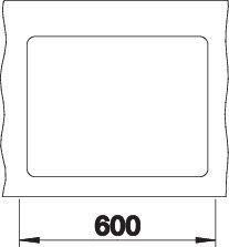 Produktbild Blanco SUBLINE 340/160-F (55.20 cm, 42.70 cm)