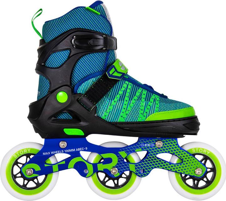 Story Urban verstellbare Inlineskates grün 31-34 (1100005047881) (33)