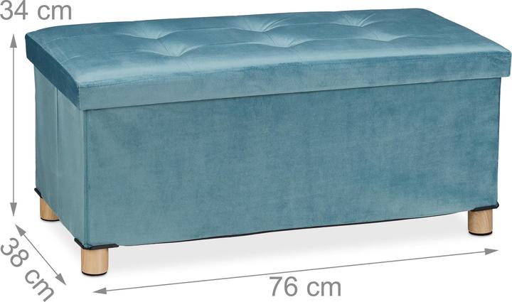 Immagine prodotto Relaxdays Cassapanca con-vassoio (76 cm)