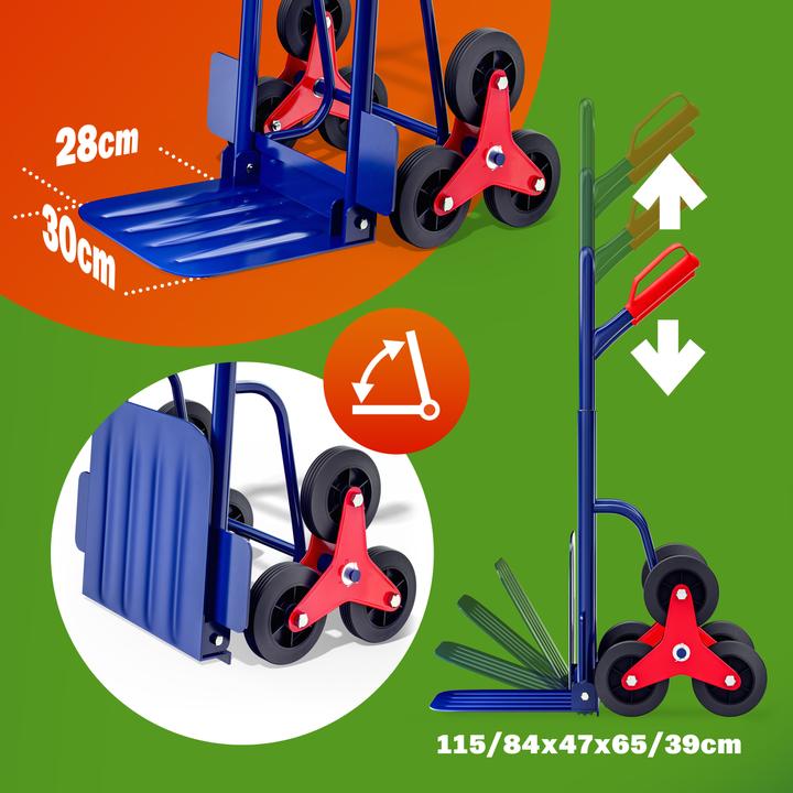 Actual product image Deuba Stair trolley (200 kg)