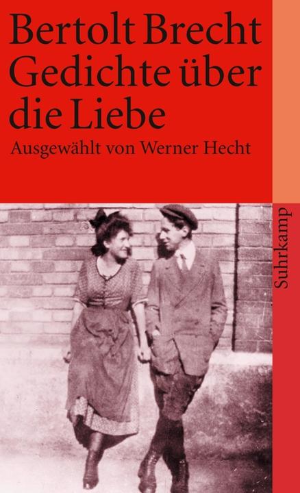 Produktbild Gedichte über die Liebe (Deutsch, Bertolt Brecht, 1984)